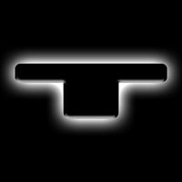 ORACLE Lighting Universal Illuminated LED Letter Badges - Matte Blk Surface Finish - T