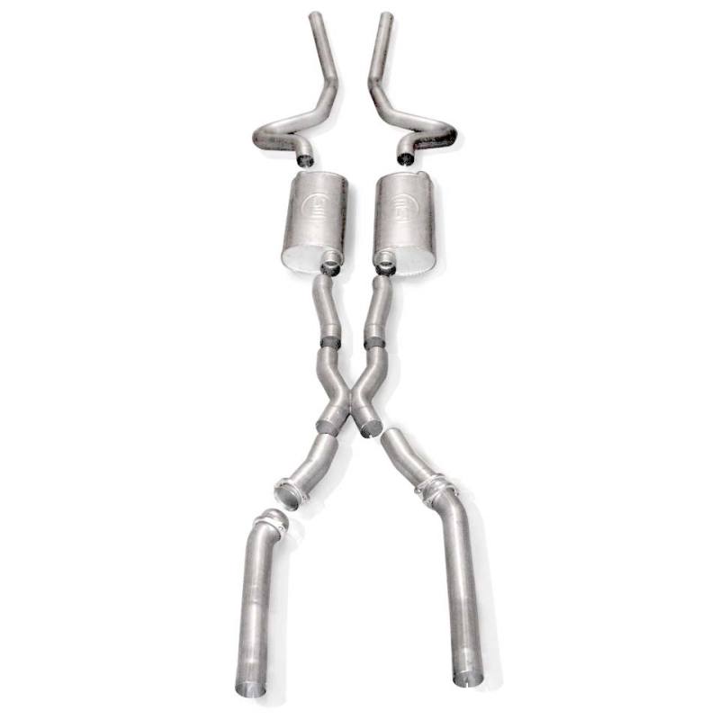 Stainless Works Chevy Chevelle Small/Big Block 1968-72 Exhaust 3in System with X-pipe