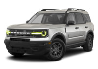 Oracle 2021 Ford Bronco Sport RGB+W Headlight DRL + Halo  - ColorSHIFT w/ RF Controller