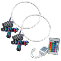 Oracle Jeep Wrangler JL/JT LED Surface Mount Headlight Halo Kit - w/ Simple Controller