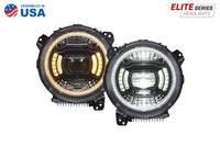 Elite LED Headlamps for 2018-2022 Jeep JL / JT Wrangler / Gladiator