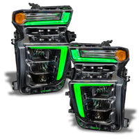 Oracle 2021 Chevy Silverado HD 2500/3500 RGB+W Headlight DRL Upgrade Kit ColorSHIFT 2