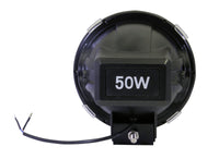 ANZO Hid Off Road Light Universal 50 Watt 7in HID Off Road Fog Light w/ ANZO USA Red bezel