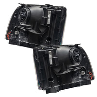 Oracle 05-07 Ford F-250/350 SMD HL - Black - ColorSHIFT w/ Simple Controller