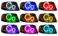 Oracle 03-06 Ford Expedition SMD HL - Black - ColorSHIFT w/ Simple Controller