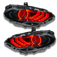 Oracle 18-21 Ford Mustang Dynamic DRL w/ Halo Kit & Sequential Turn Signal - ColorSHIFT