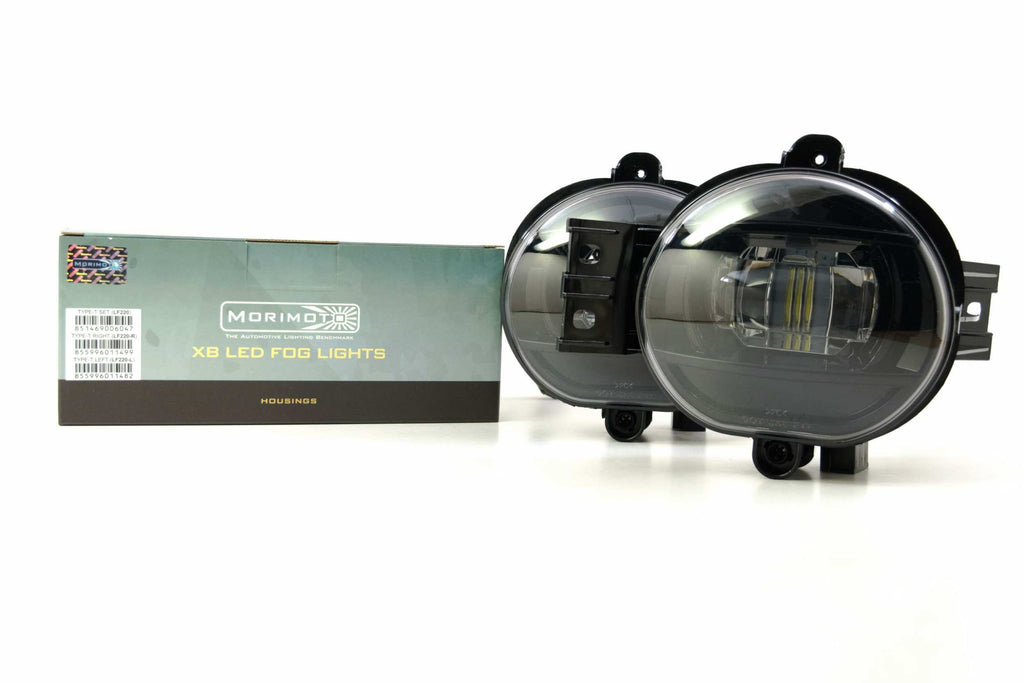 Morimoto XB LED Fogs: Type Ram Oval (Set / Black)