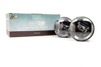 Morimoto XB LED Fogs: Type Nissan Flat (Set / Black)