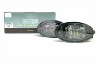 Morimoto XB LED Fogs: Type Honda Oval (Set / Black)