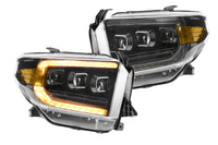 XB LED Headlights: Toyota Tundra (14-20) (Pair / ASM / Amber DRL) (Gen 2)