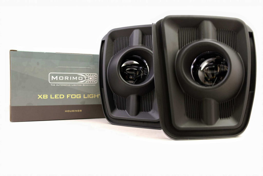 Morimoto XB LED Fogs: Type Ram Vertical (Set/Black)