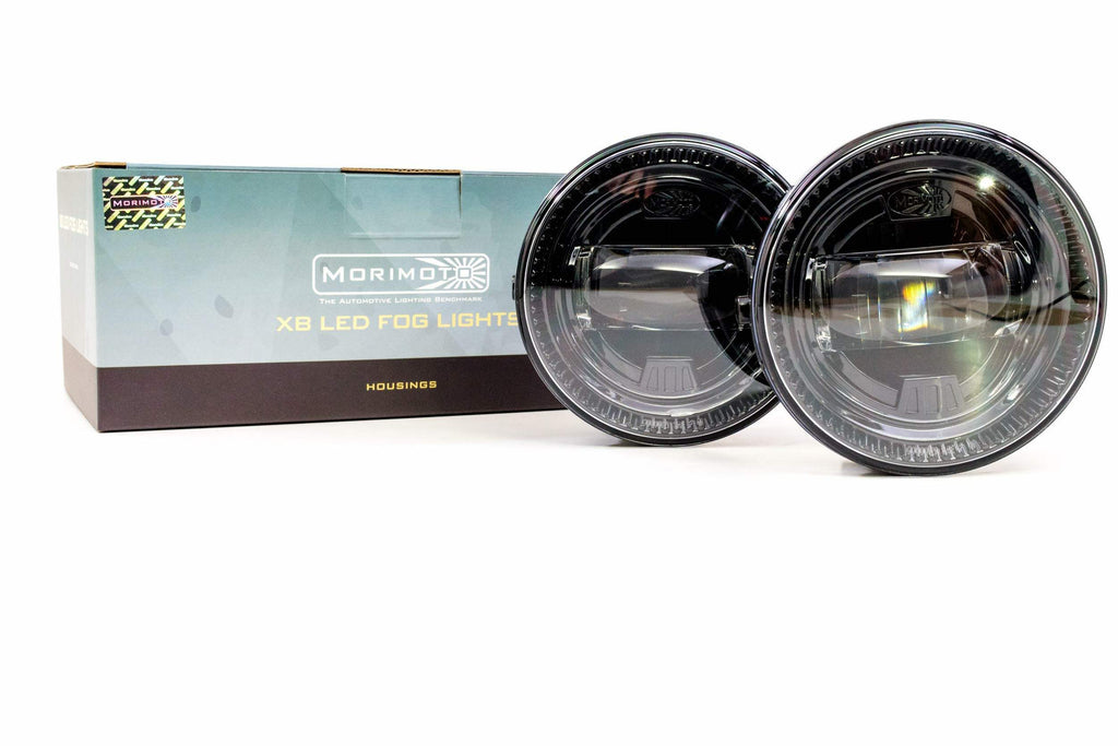 Morimoto XB LED Fogs: Type FORD F150 (04-14) (Set / Black)