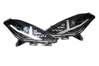 XB LED Heads: Chevrolet Corvette (14-19) (Set / Black)
