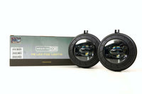Morimoto XB LED Fogs: Type DODGE / JEEP (4" ROUND) (Set / Black)