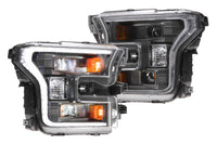 XB Hybrid LED Heads: Ford F150 (15-17) (Set / Smoked)